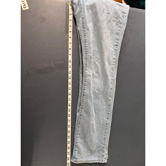 Levis Classic Straight Leg Jeans Light Wash Denim Size 28 - Picture 8 of 11